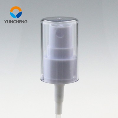 Customized 20 410 plastic fine mist sprayer pump with AS cap